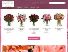 Tablet Screenshot of blossomsfortworth.com